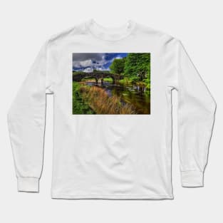 Two Bridges and West Dart River Long Sleeve T-Shirt